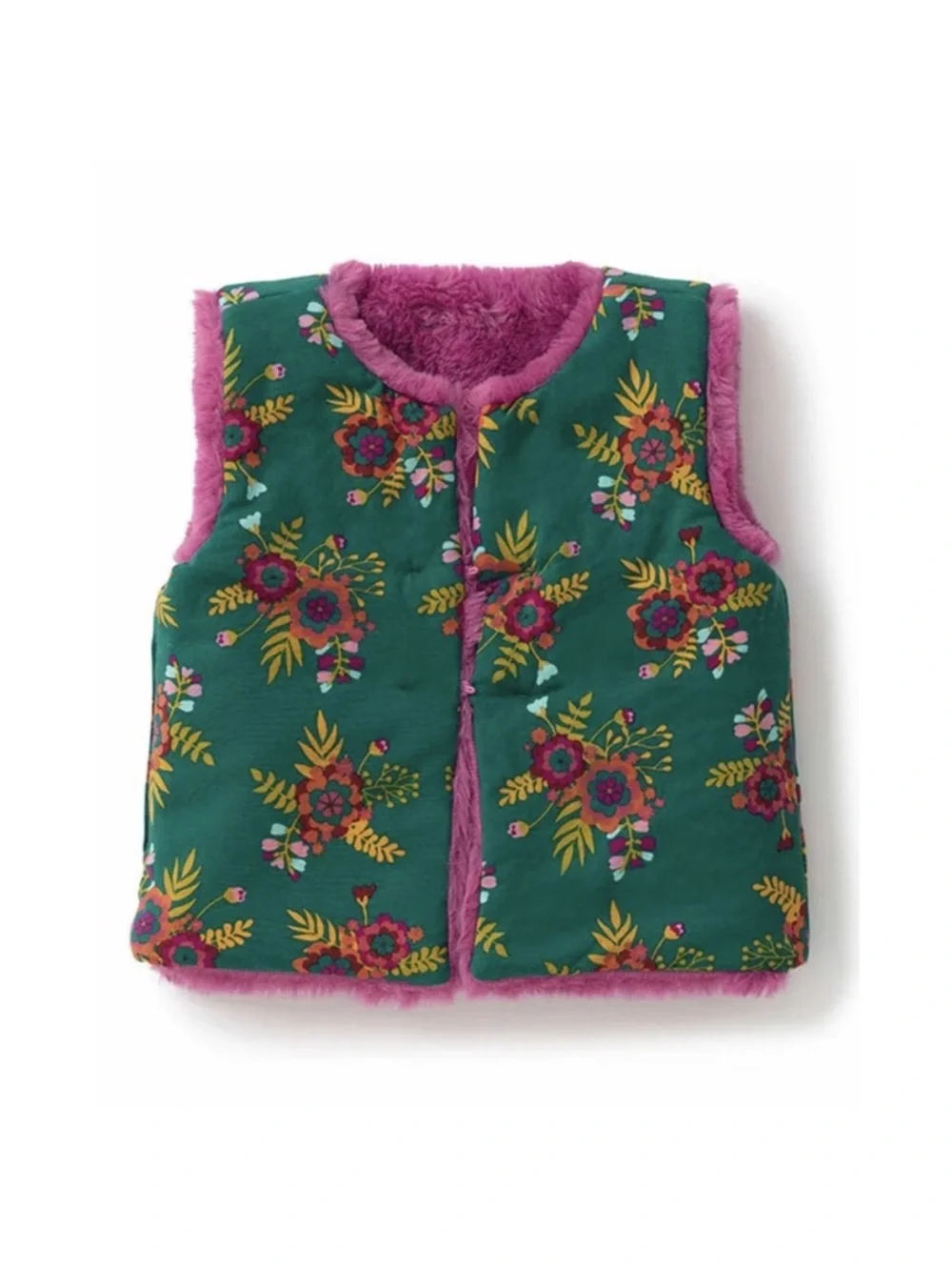 Matilda Jane Girl's size 6 Good to Faux Reversible Vest 2019 Fall/Winter